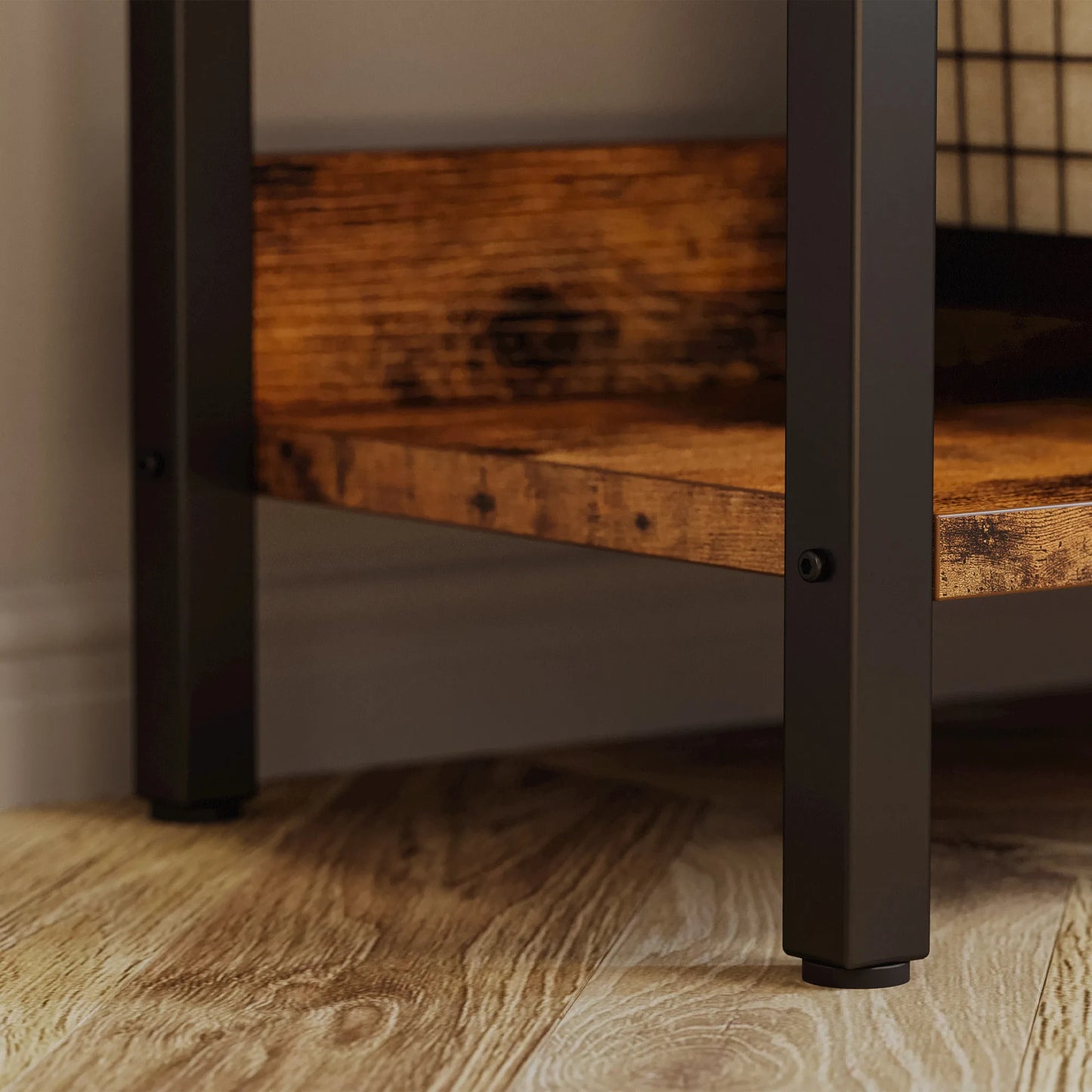 IRONCK Triple Wide 5-Tier Industrial Bookcase with Metal Frame