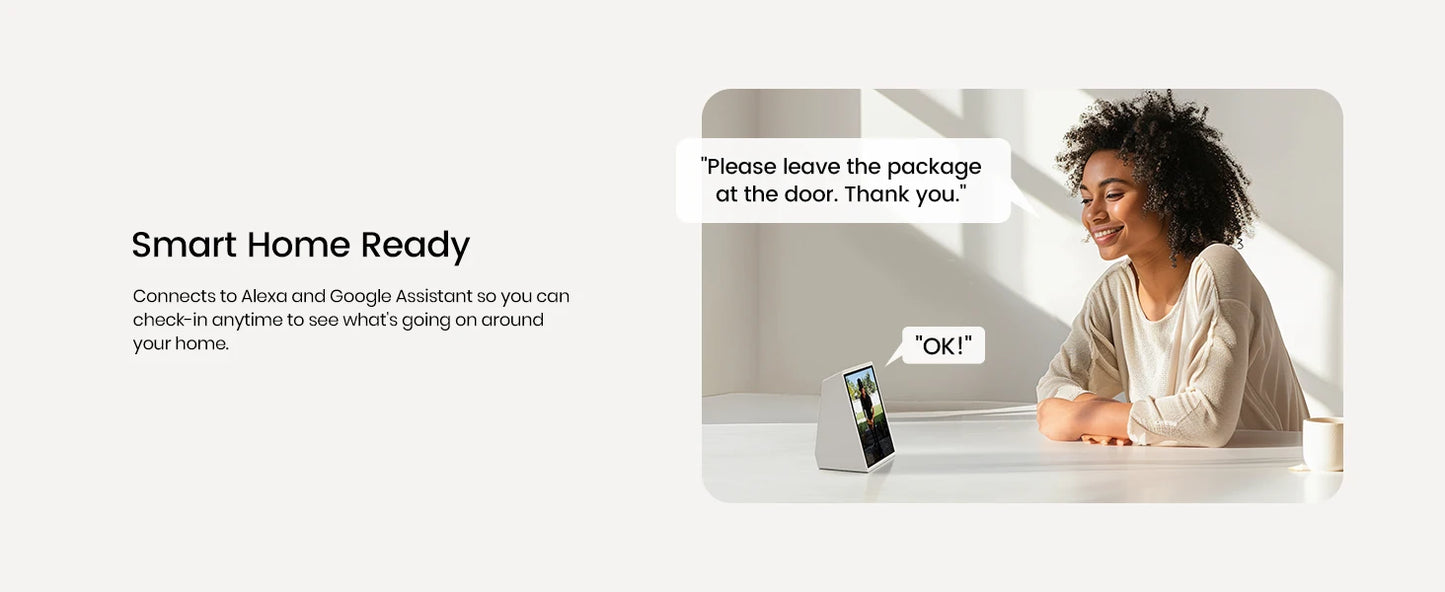 Dekco 3MP Wireless Doorbell Video Intercom With WiFi Alexa