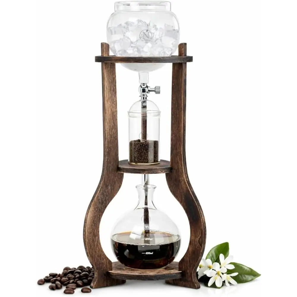 Iced Coffee Cold Brew Drip Tower Coffee Maker With Valve