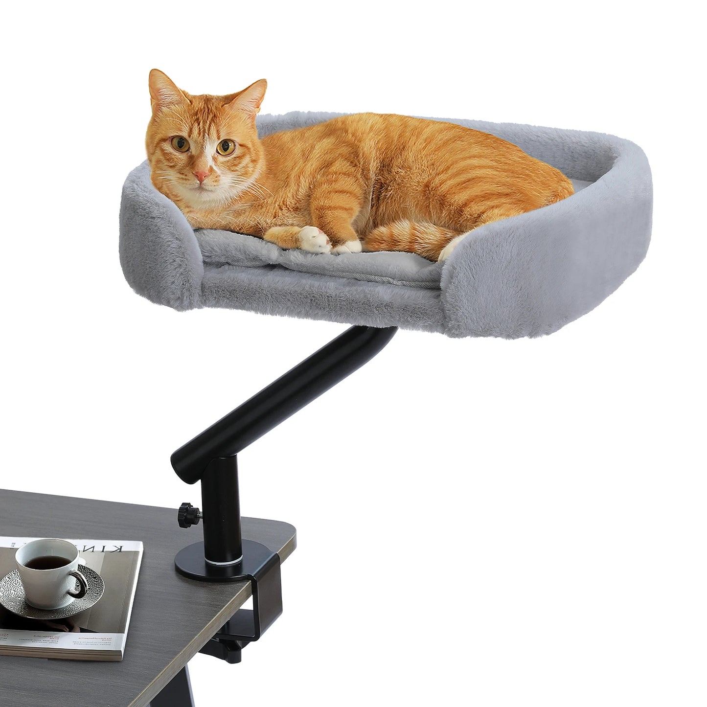PAWZ Road Cat Desk Bed 360 Degree Rotatable Stand For Indoor Cats