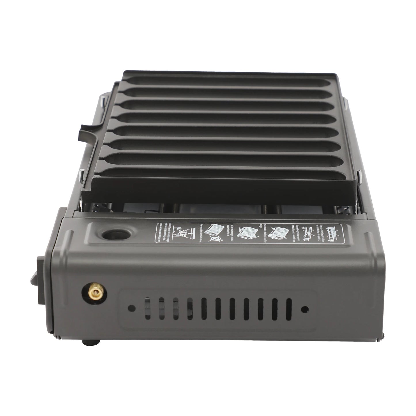 Bymaocar Portable Gas Grill Stove 2.2KW Butane With Sausage Plate