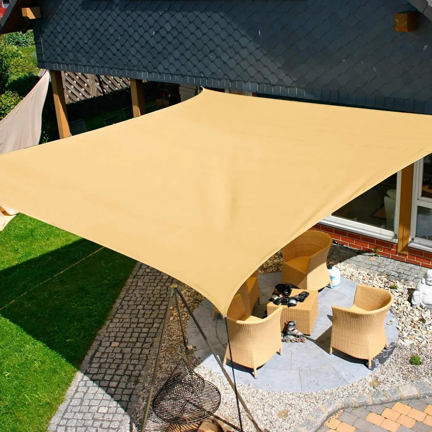 Waterproof Shade Sail For Outdoor Patio And Garden UV Protection