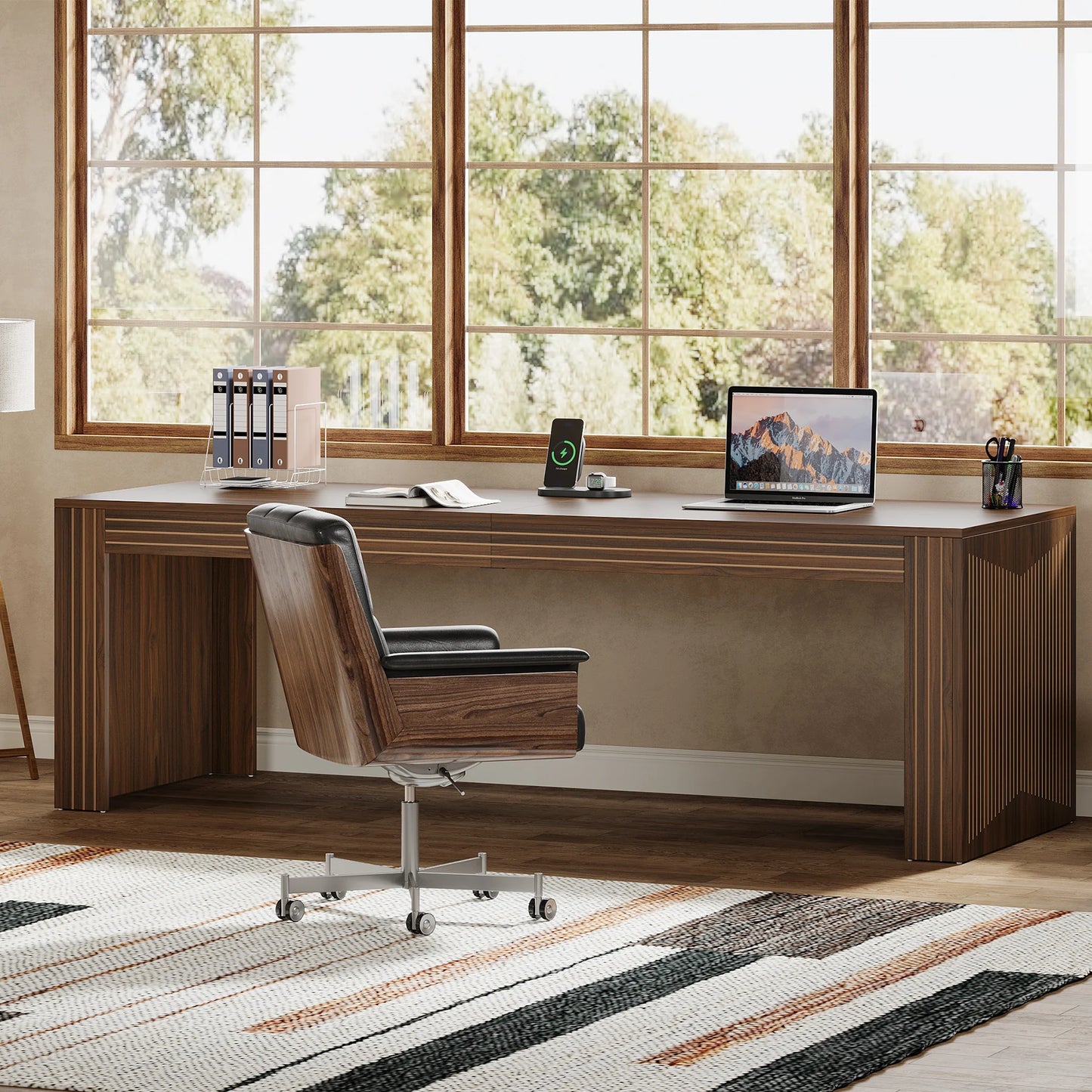 Tribesigns Long Desk For Home Office Writing Table