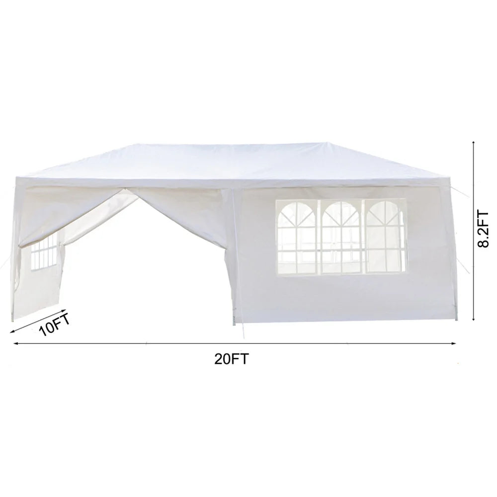 Outdoor Gazebo Wedding Tent With Six Removable Sidewalls