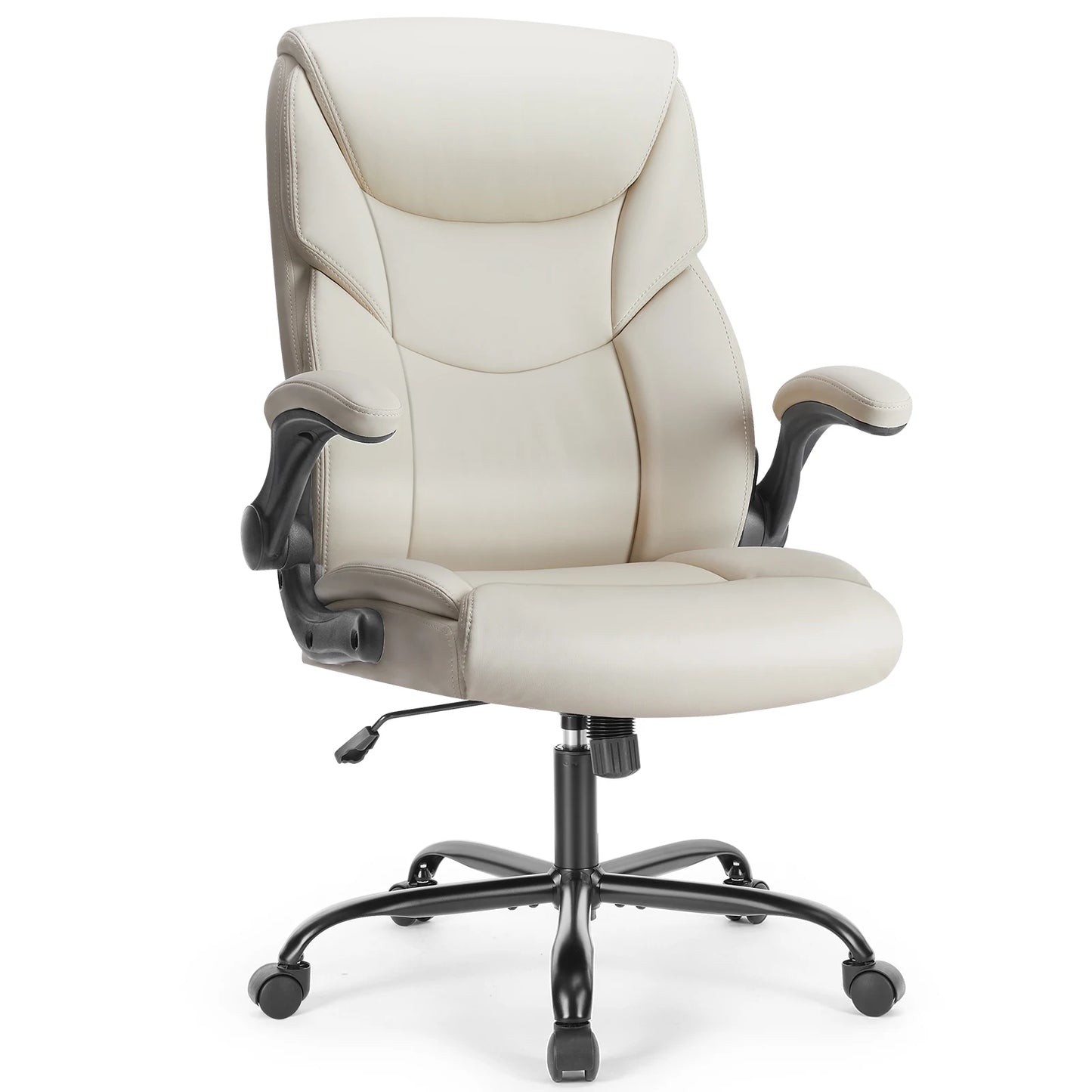 JHK Ergonomic Office Chair With Flip-Up Arms Heavy Duty