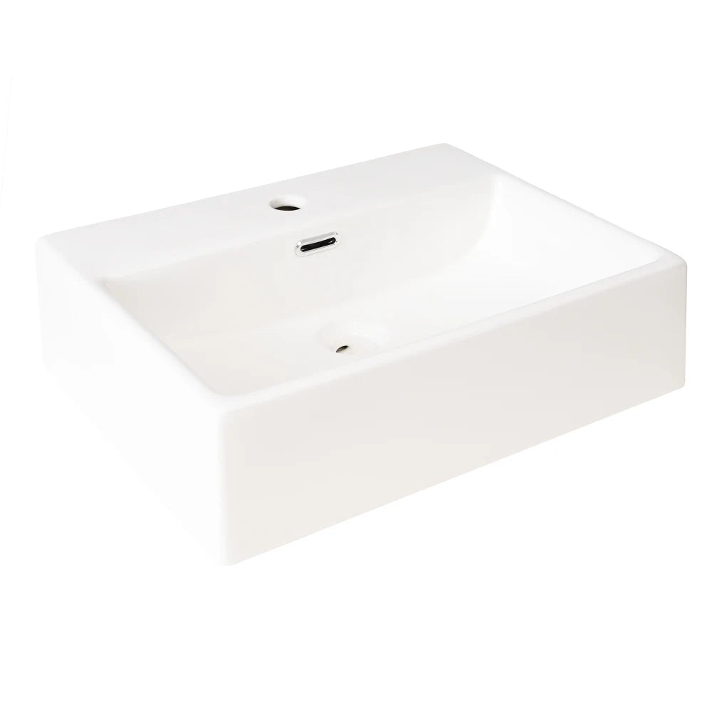 LWO Bathroom Vanity With Ceramic Sink And Ample Storage