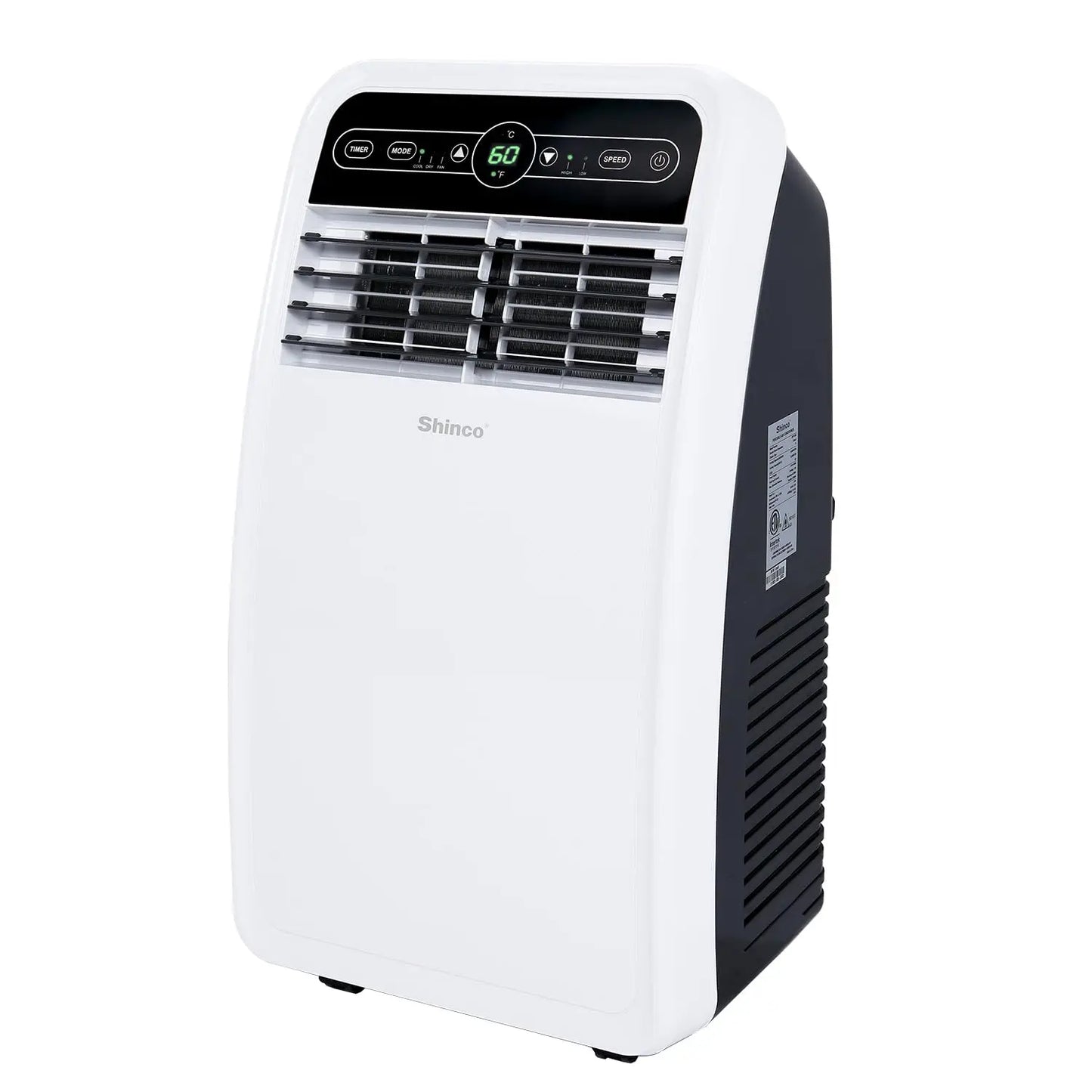 8000 BTU Portable Air Conditioner 3-In-1 Cooling Dehumidifier Fan