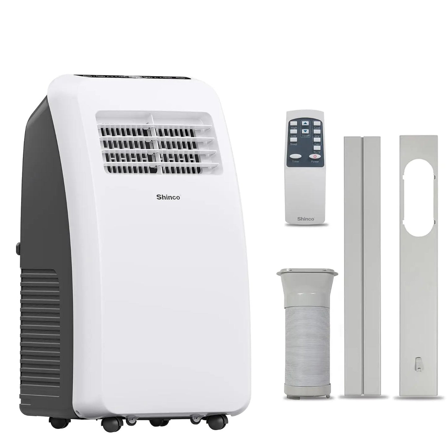8000 BTU Portable Air Conditioner 3-In-1 Cooling Dehumidifier Fan