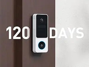 Dekco 3MP Wireless Doorbell Video Intercom With WiFi Alexa
