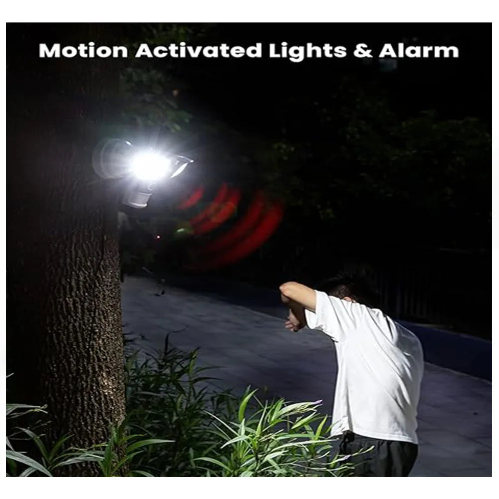 IEGEEK 2K Wired Floodlight Security Camera With Motion Sensor