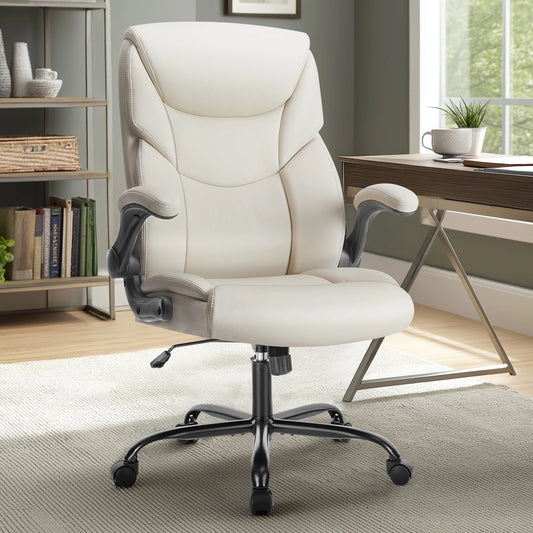 JHK Ergonomic Office Chair With Flip-Up Arms Heavy Duty
