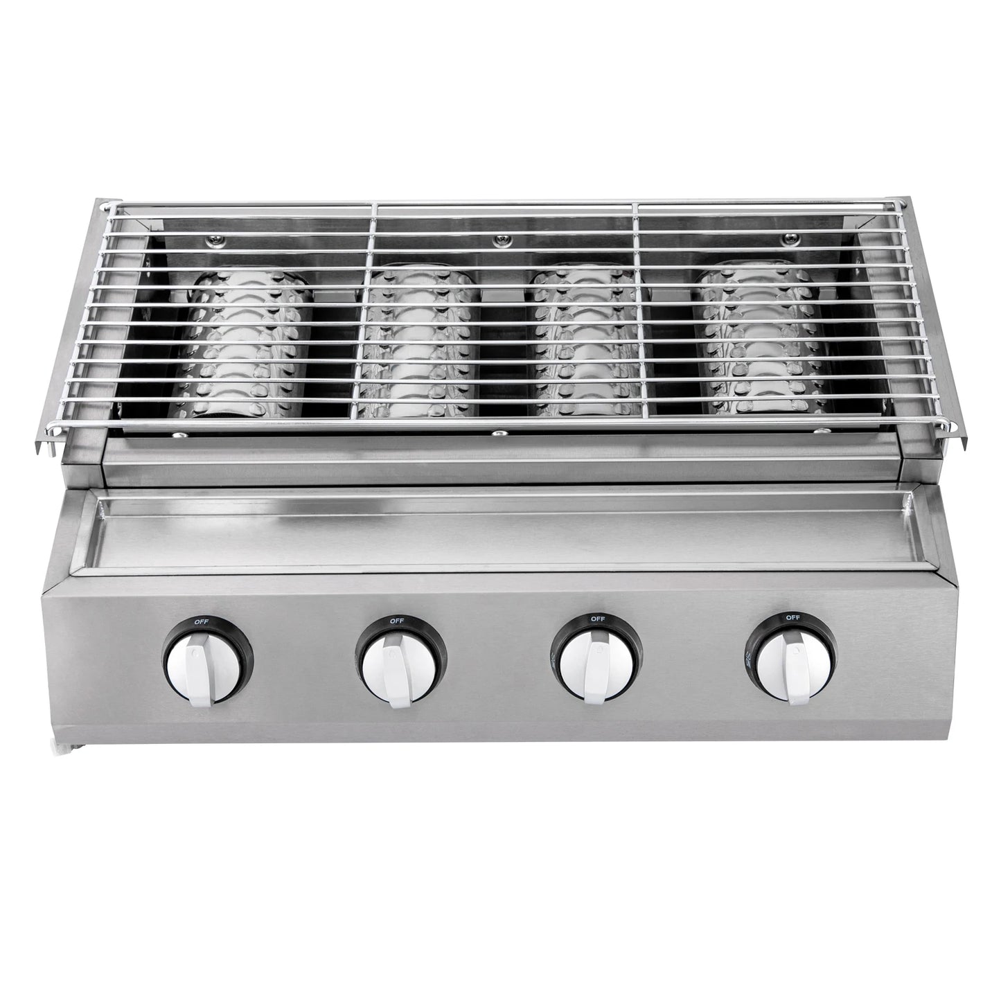 Portable Stainless Steel Gas Grill Smokeless For Camping And Outdoor