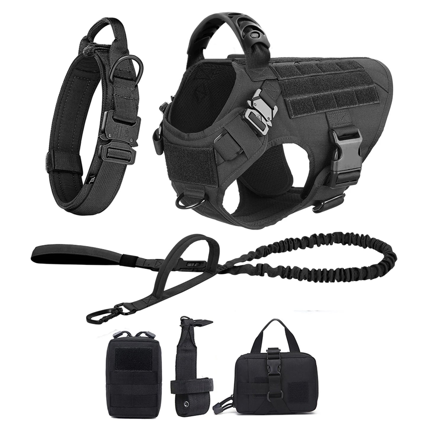 PETRAVEL Dog Harness Leash Set For Training And Walking