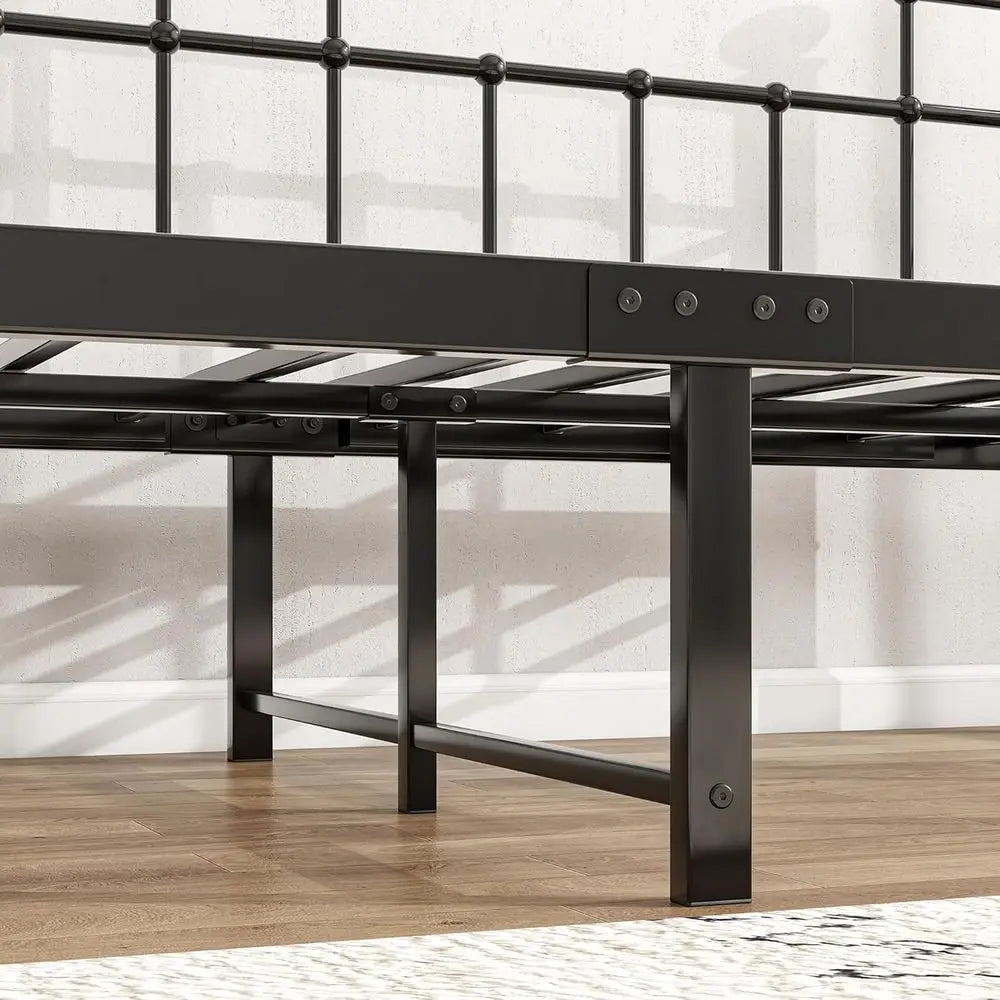 Boeng Metal Daybed Sofa Bed With Steel Slats Noise Free