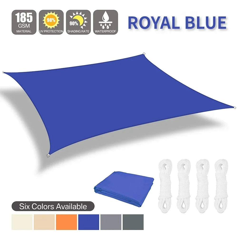 Waterproof Shade Sail For Outdoor Patio And Garden UV Protection
