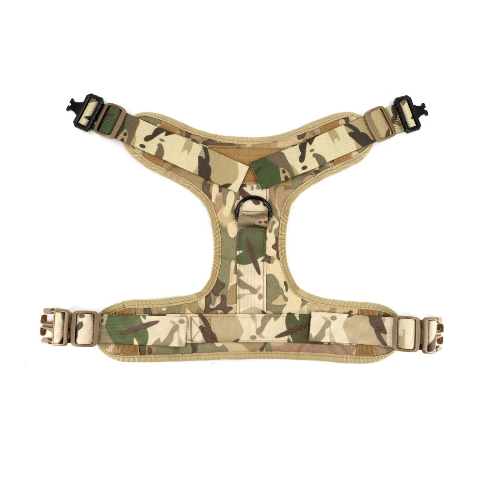 PETRAVEL Tactical Dog Harness Leash Set For Training And Walking