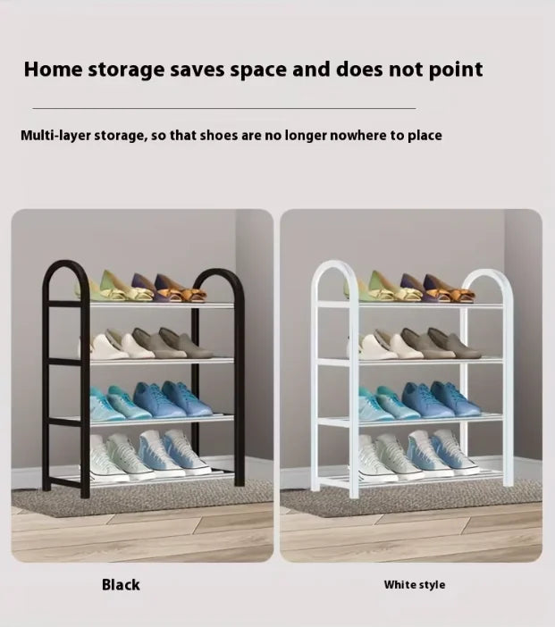 Multi Layer Stackable Shoe Rack for Free Standing Storage
