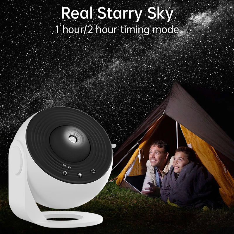 AUSYLE Night Light Galaxy Projector Starry Sky Lamp For Kids