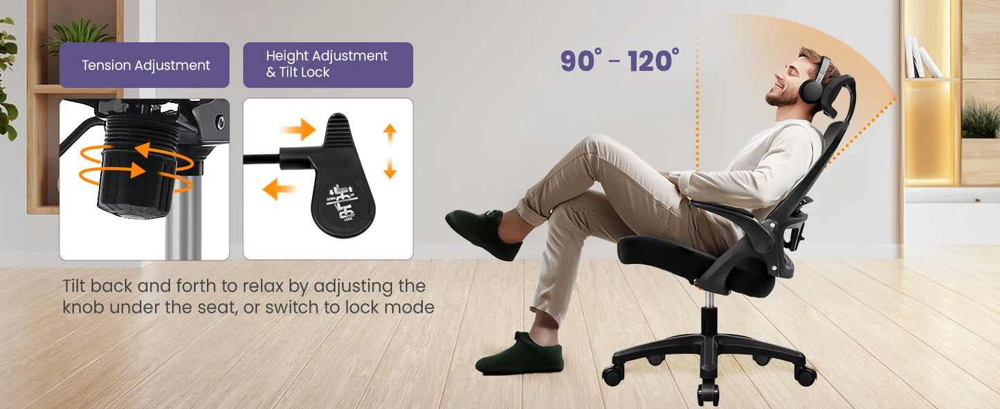 Neo Chair Ergonomic Adjustable Home Office Desk Chair