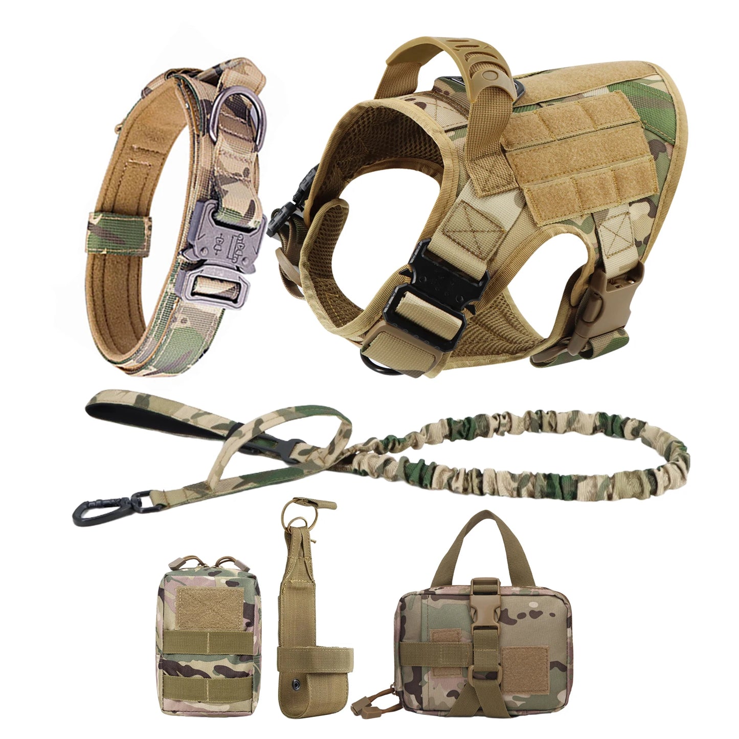 PETRAVEL Dog Harness Leash Set For Training And Walking
