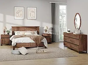 RBXC Dresser And Nightstand Set Modern Bedroom Furniture 3 Piece