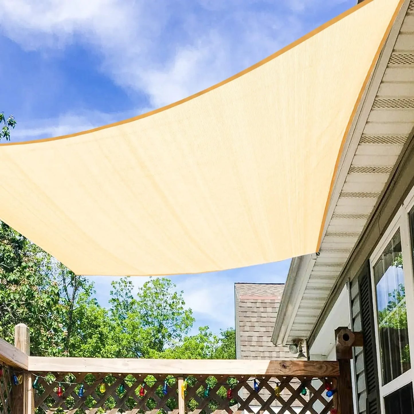Waterproof Shade Sail For Outdoor Patio And Garden UV Protection