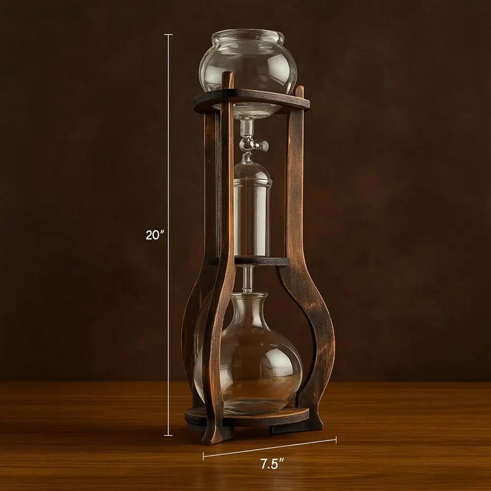 Iced Coffee Cold Brew Drip Tower Coffee Maker With Valve