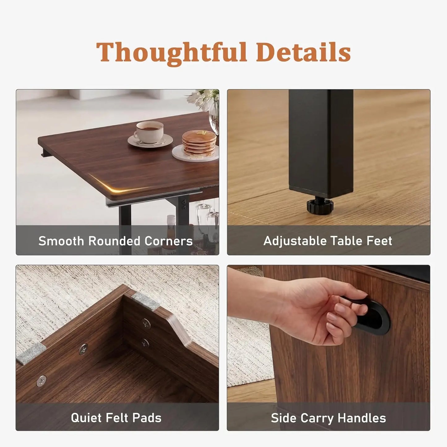 GUOHE Extendable Breakfast Nook Set With Storage Benches And Stools