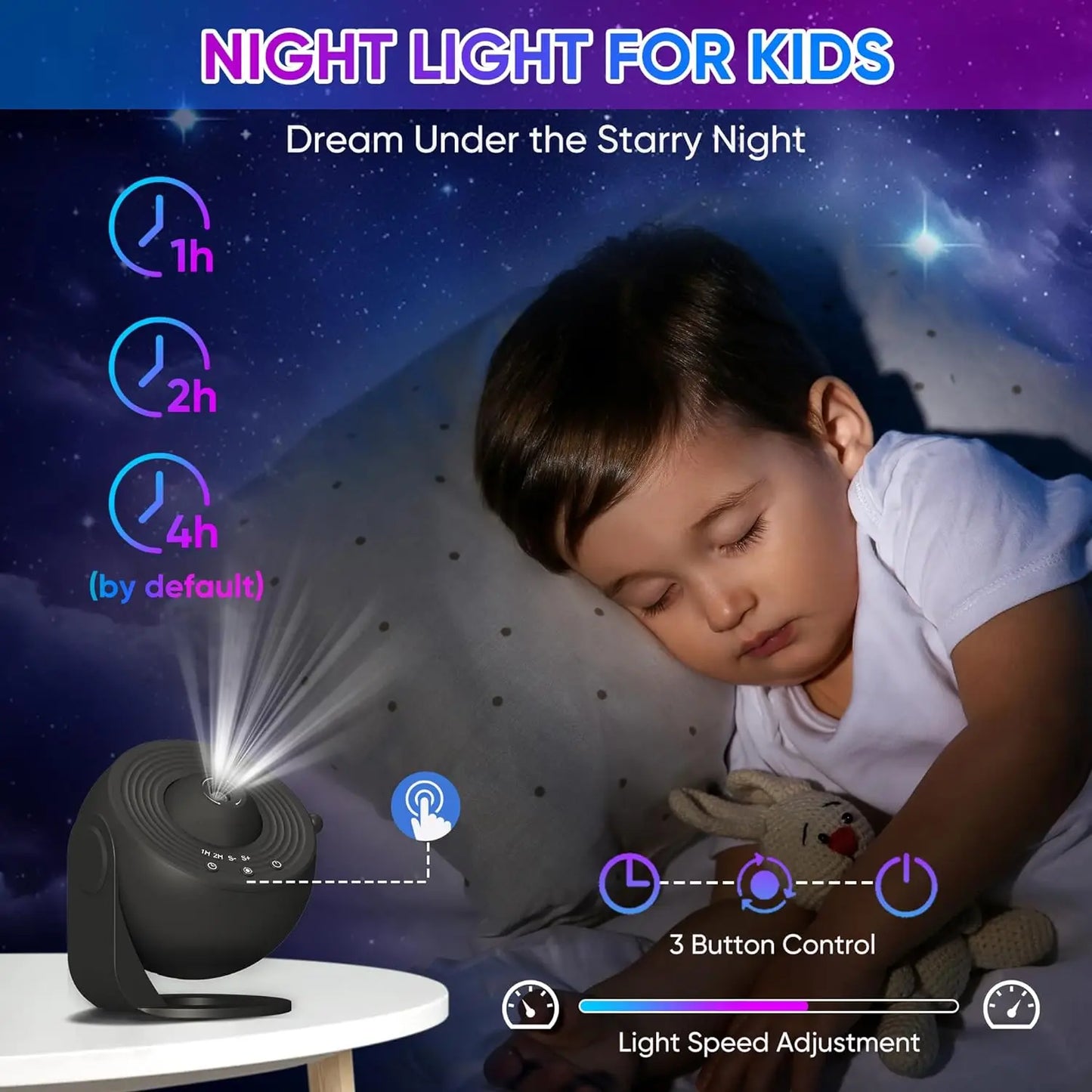 Mexllex 13 In 1 Galaxy Ultral Star Projector Led Night Light With 13 Discs