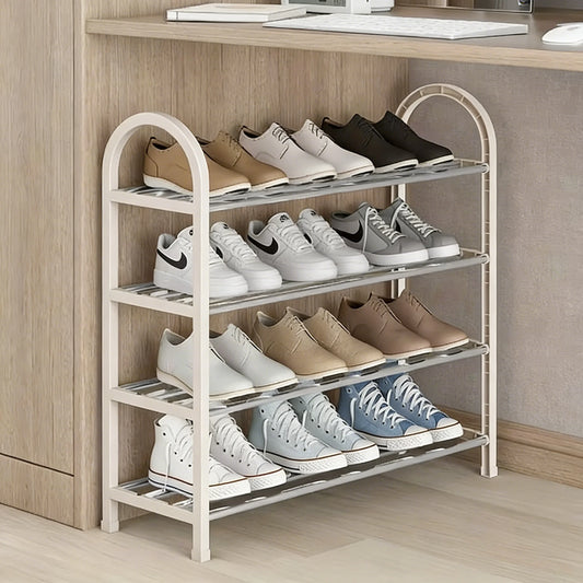 Multi Layer Stackable Shoe Rack for Free Standing Storage