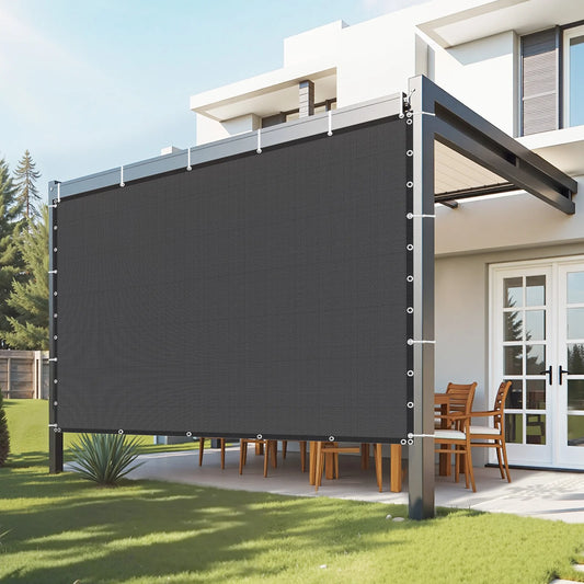 SucceBuy 90 Percent Sun Shade Cloth HDPE Canopy For Outdoor Pergola