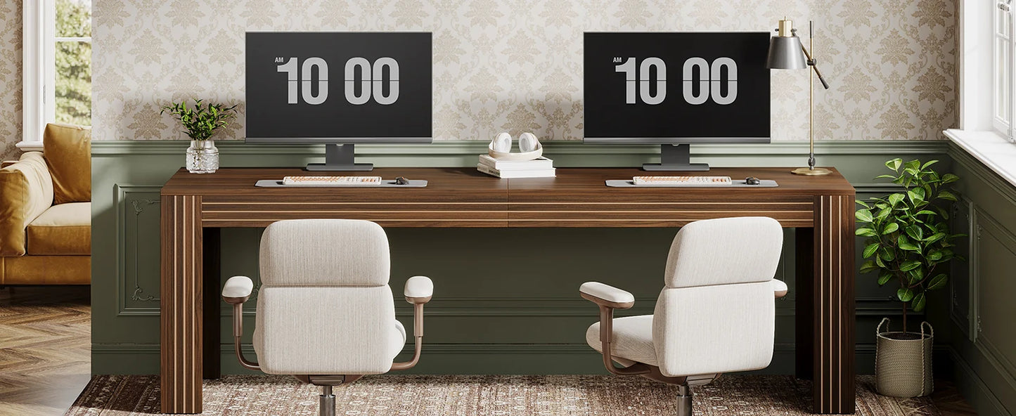 Tribesigns Long Desk For Home Office Writing Table