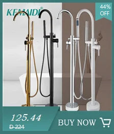KEMAIDI Rectangular Marble Ceramic Vessel Sink With Faucet Set