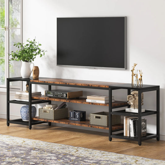 Tribesigns TV Stand Three Tier Entertainment Center Console