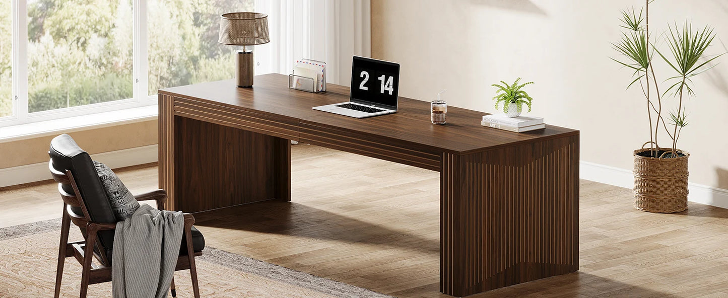 Tribesigns Long Desk For Home Office Writing Table