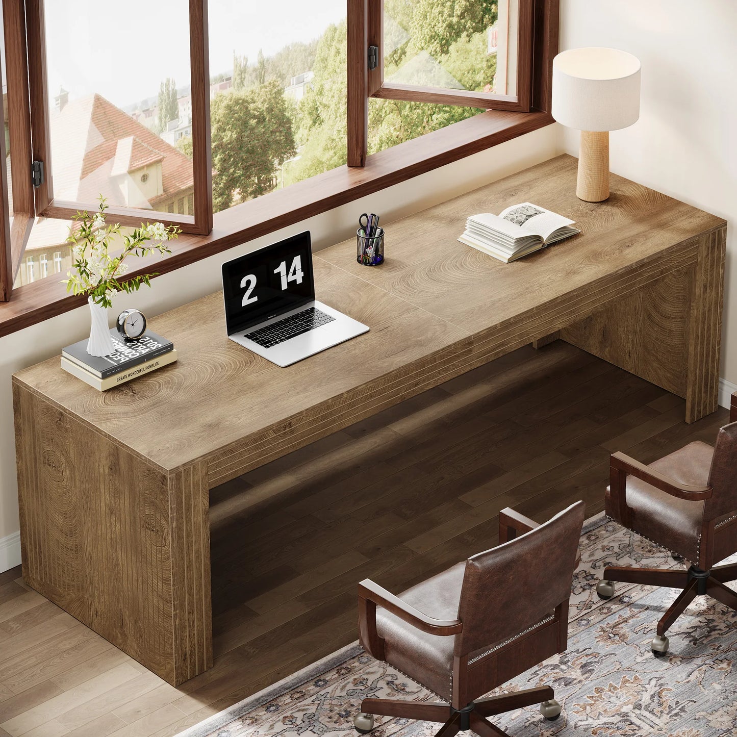 Tribesigns Long Desk For Home Office Writing Table
