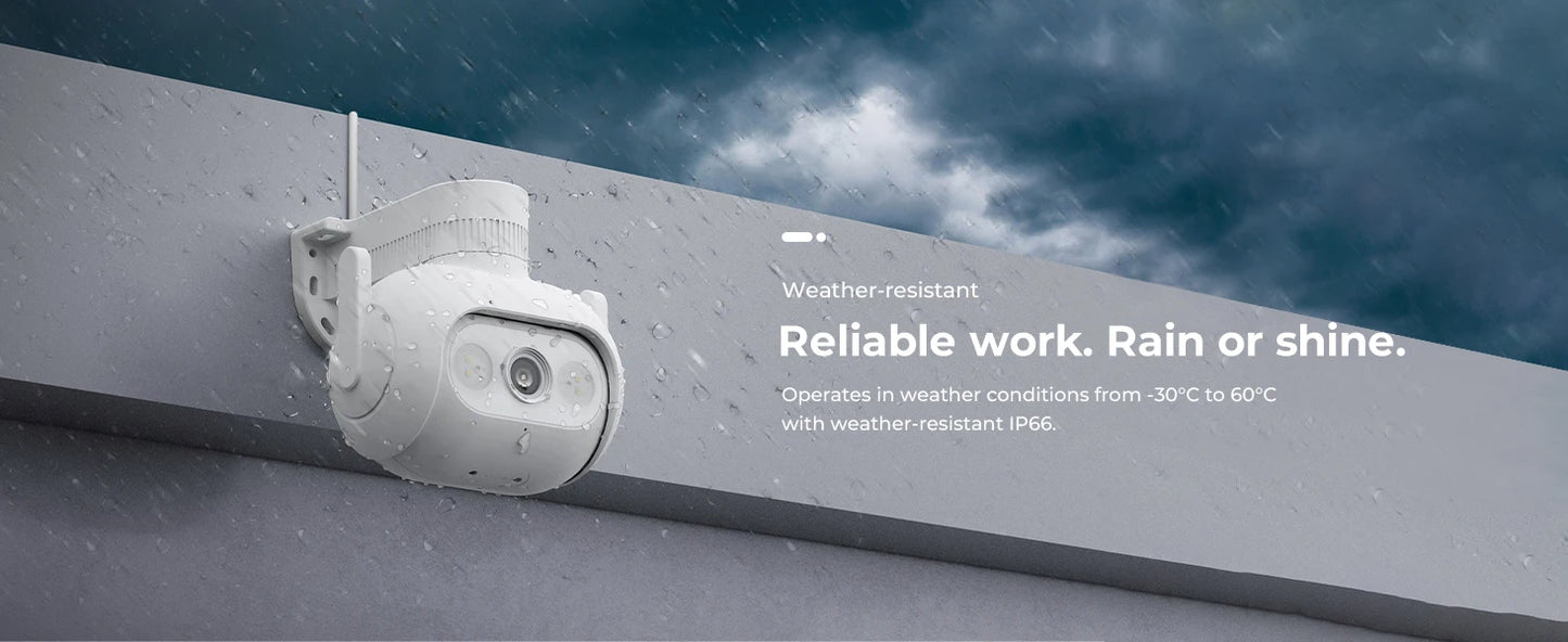 IMILAB EC5 Floodlight Camera 2K Outdoor Security Surveillance Night Vision
