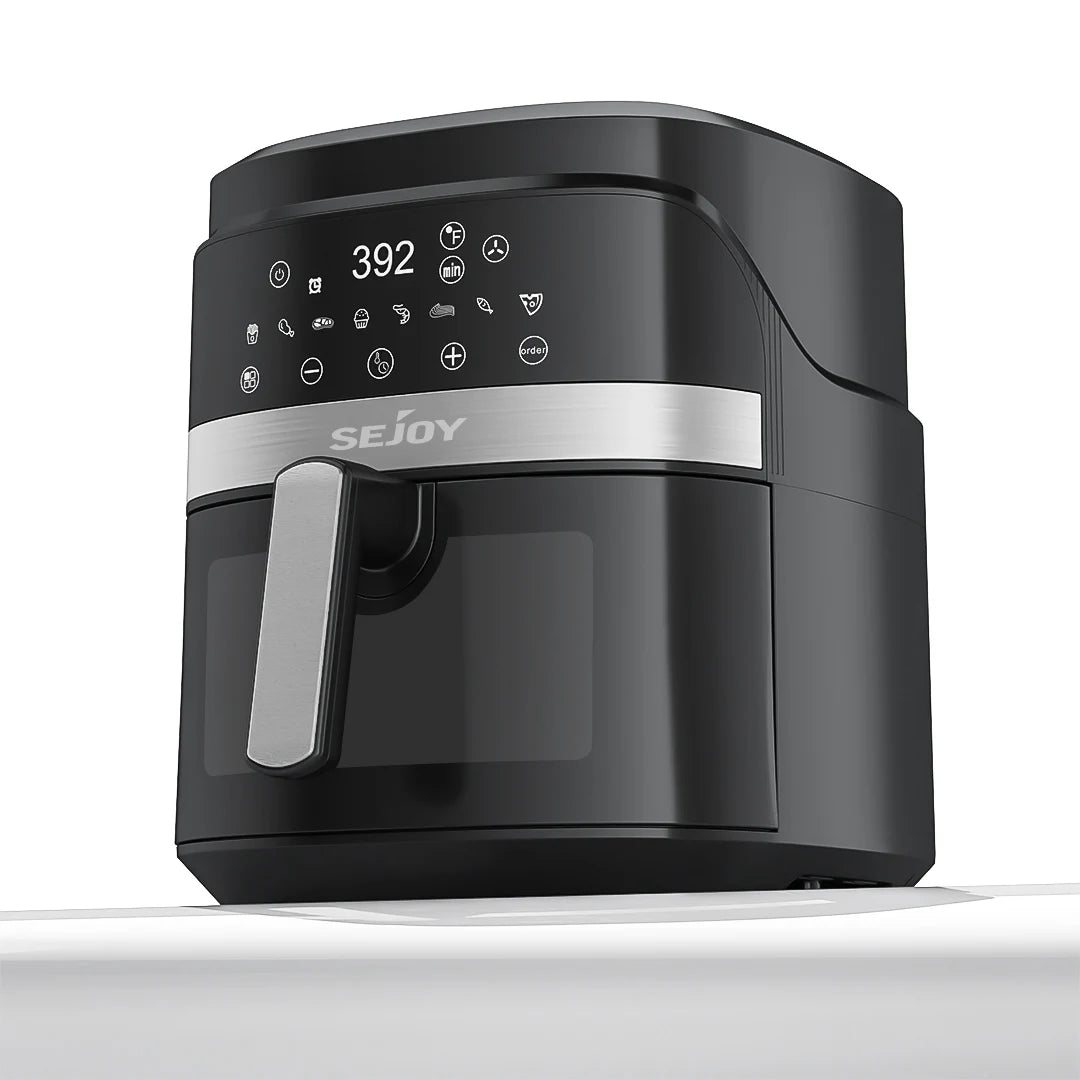 SEJOY Air Fryer Oven 8-in-1 Oilless Cooker Roast Bake Dehydrate Keep Warm
