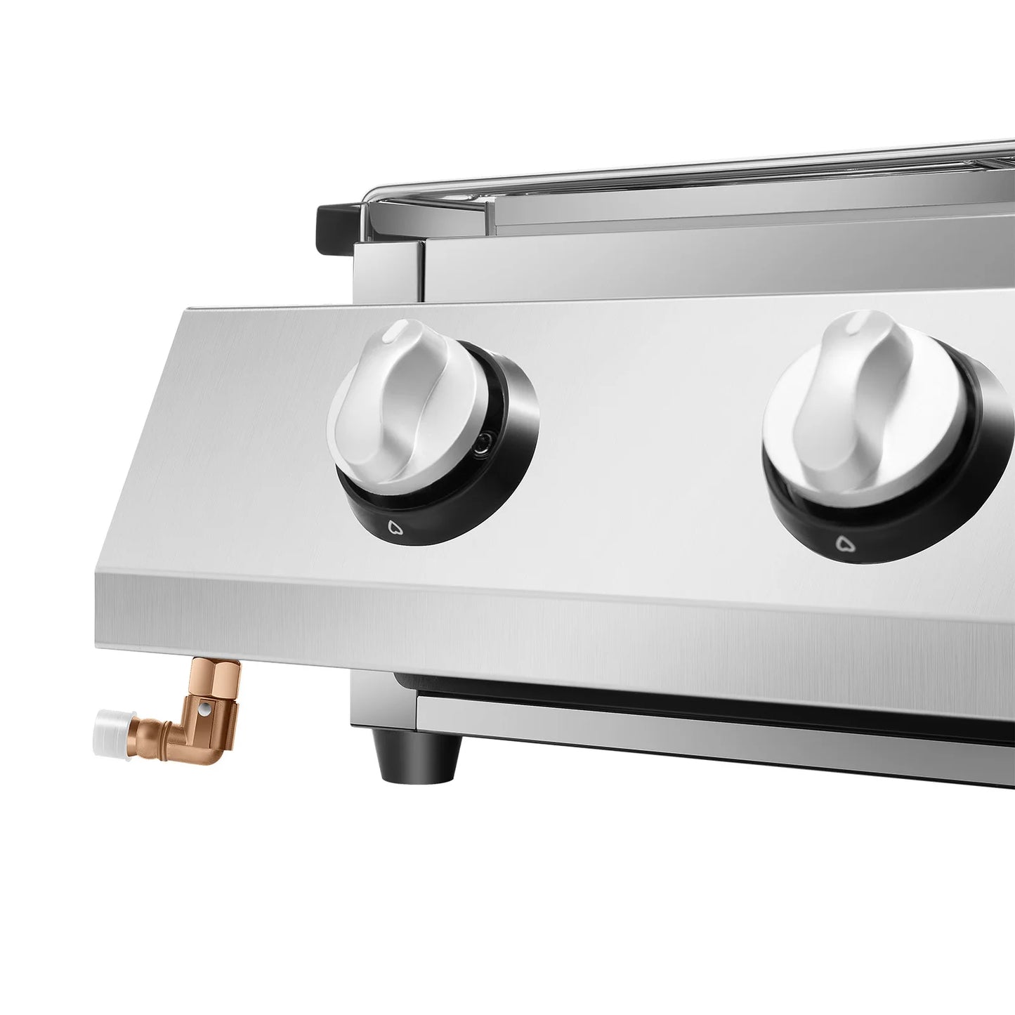 Portable Four Burner Propane Grill Smokeless Removable Outdoor Barbecue