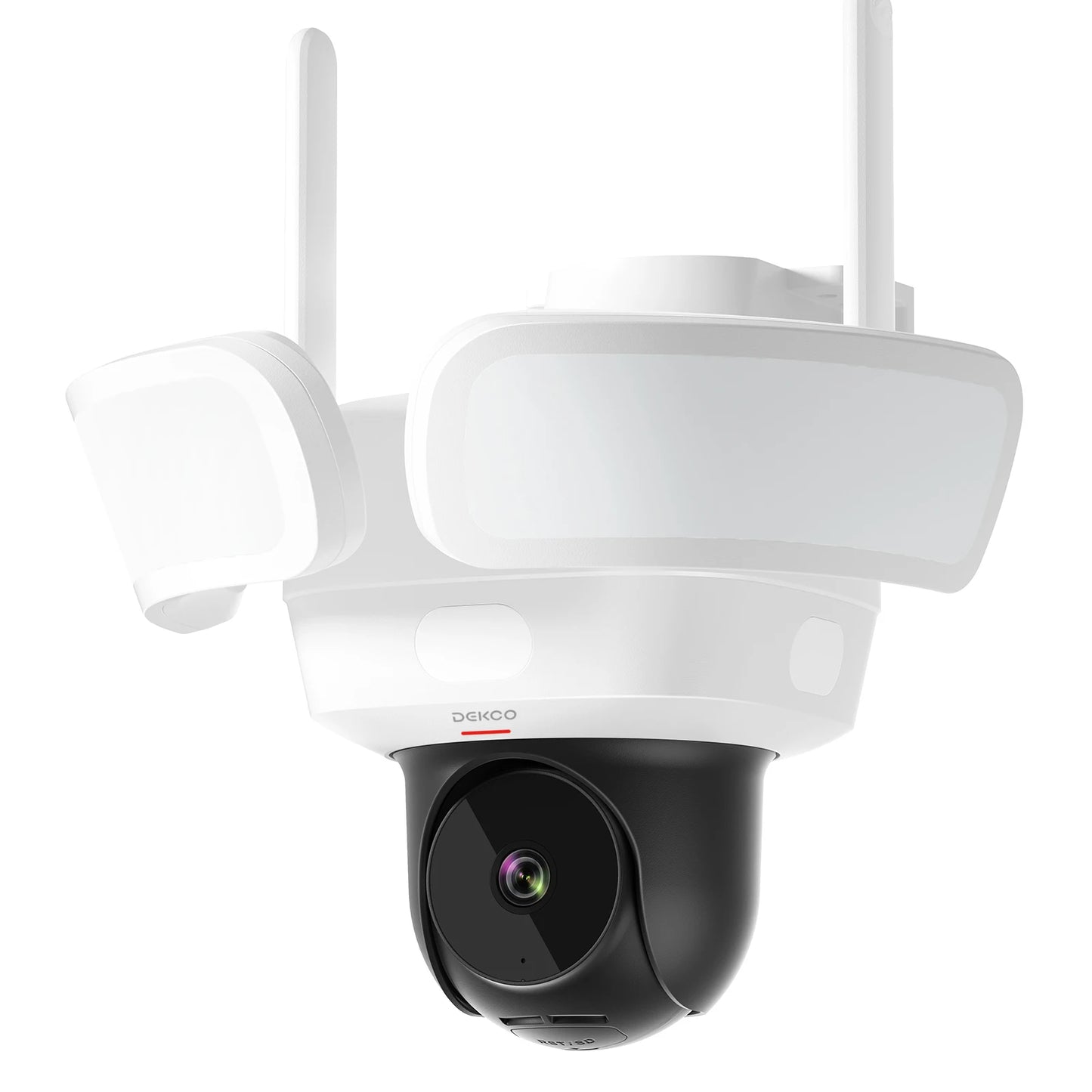 DEKCO 3K UHD WiFi Floodlight Camera With 360 Degree View