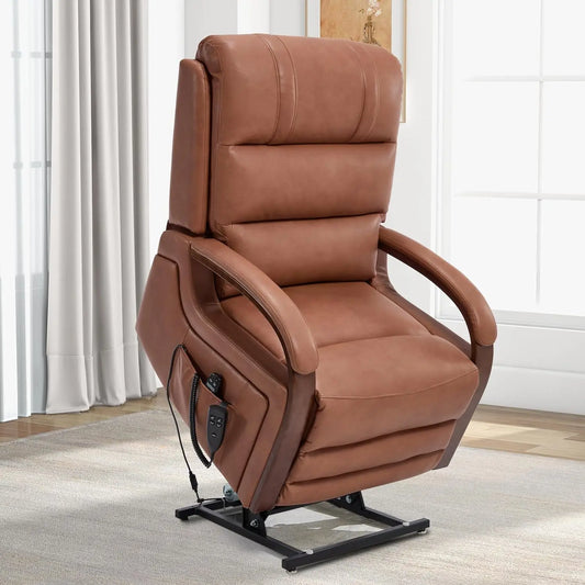 Dual Motor Power Lift Recliner With Massage And Heat