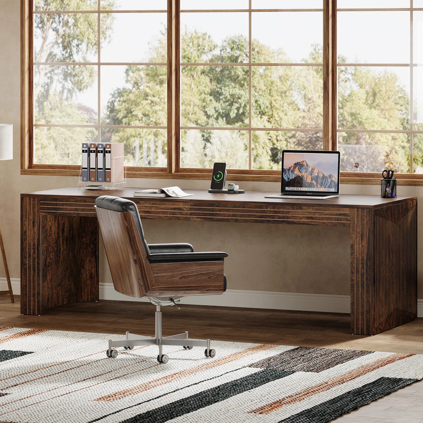 Tribesigns Long Desk For Home Office Writing Table
