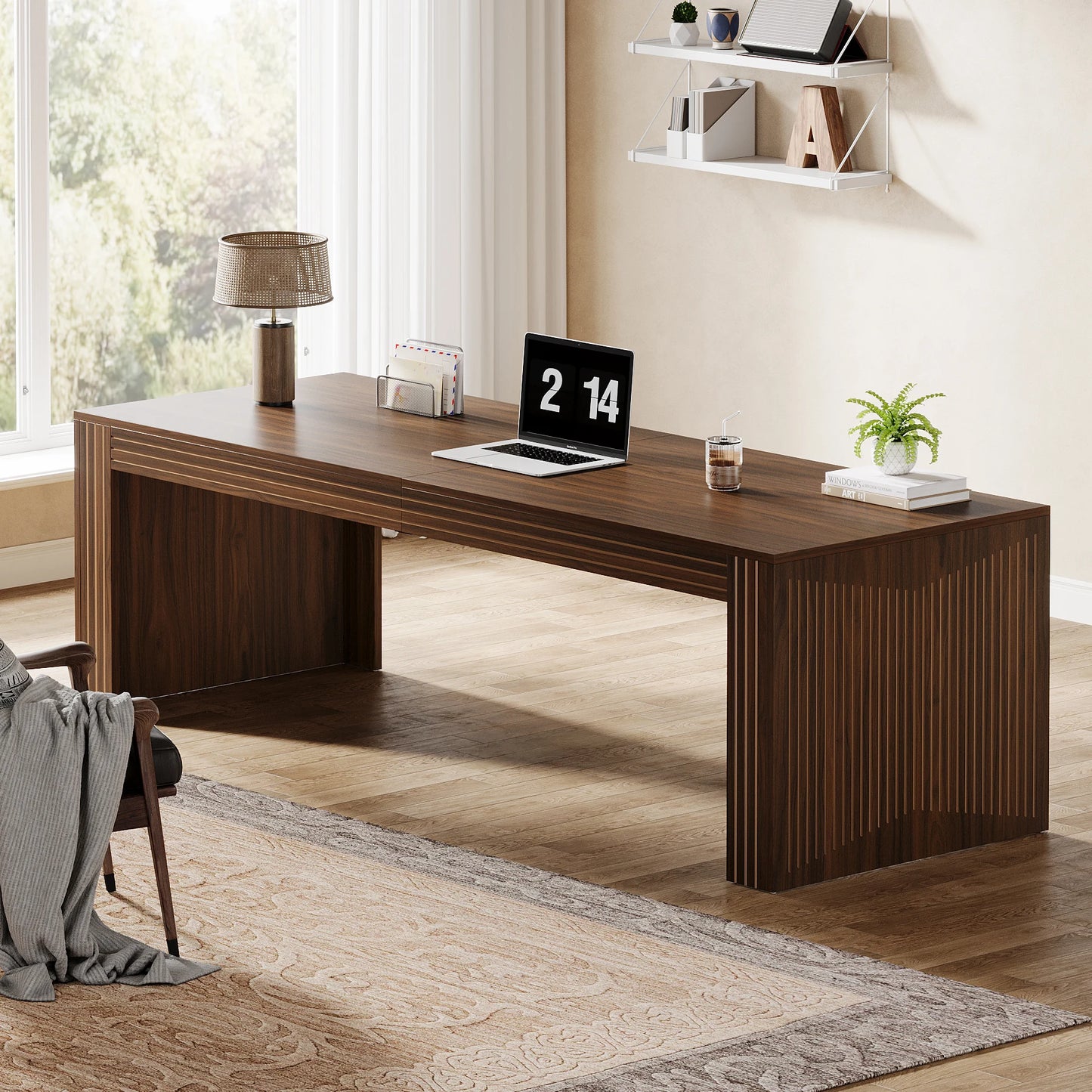 Tribesigns Long Desk For Home Office Writing Table