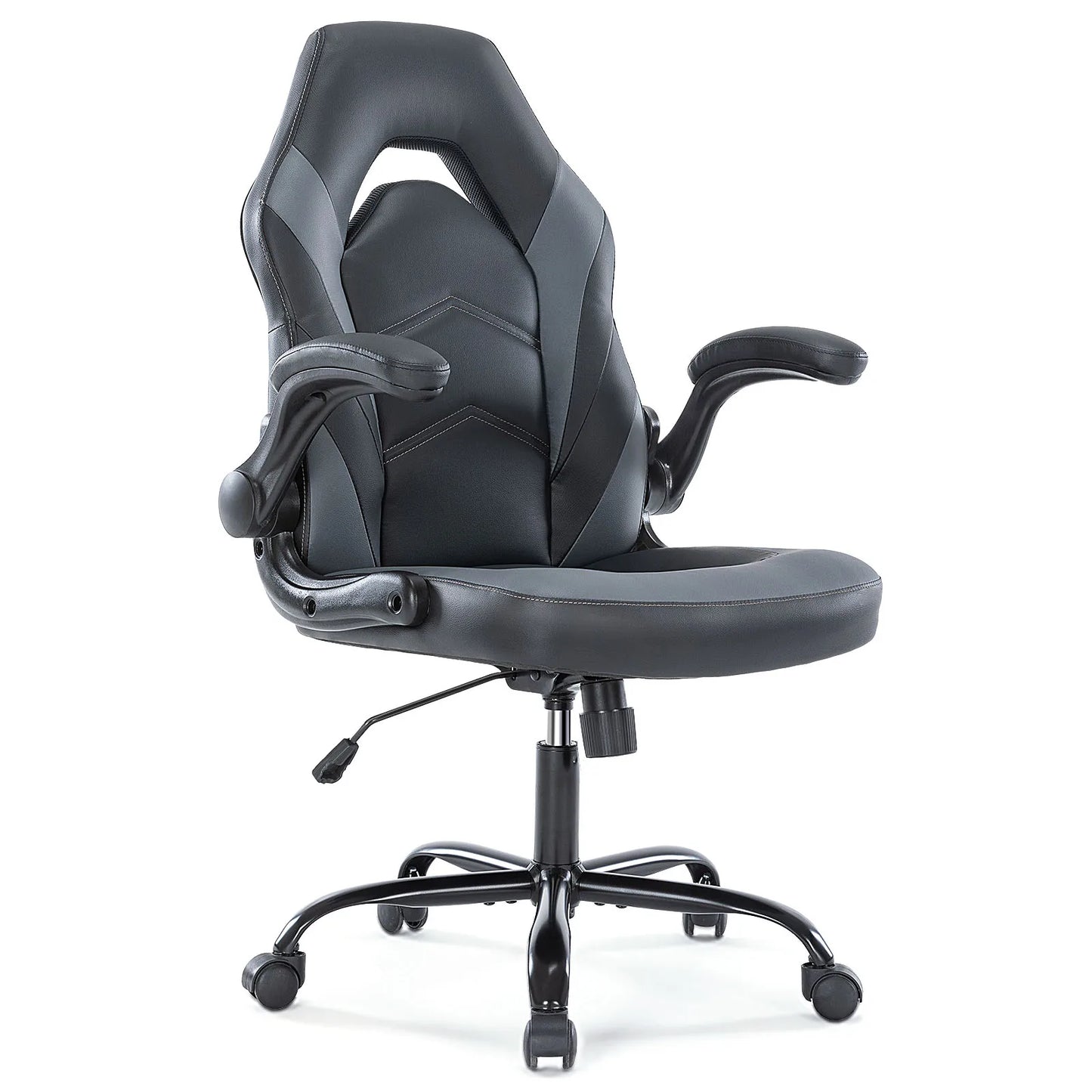 JHK Ergonomic Office Gaming Chair With Adjustable Flip Up Armrests