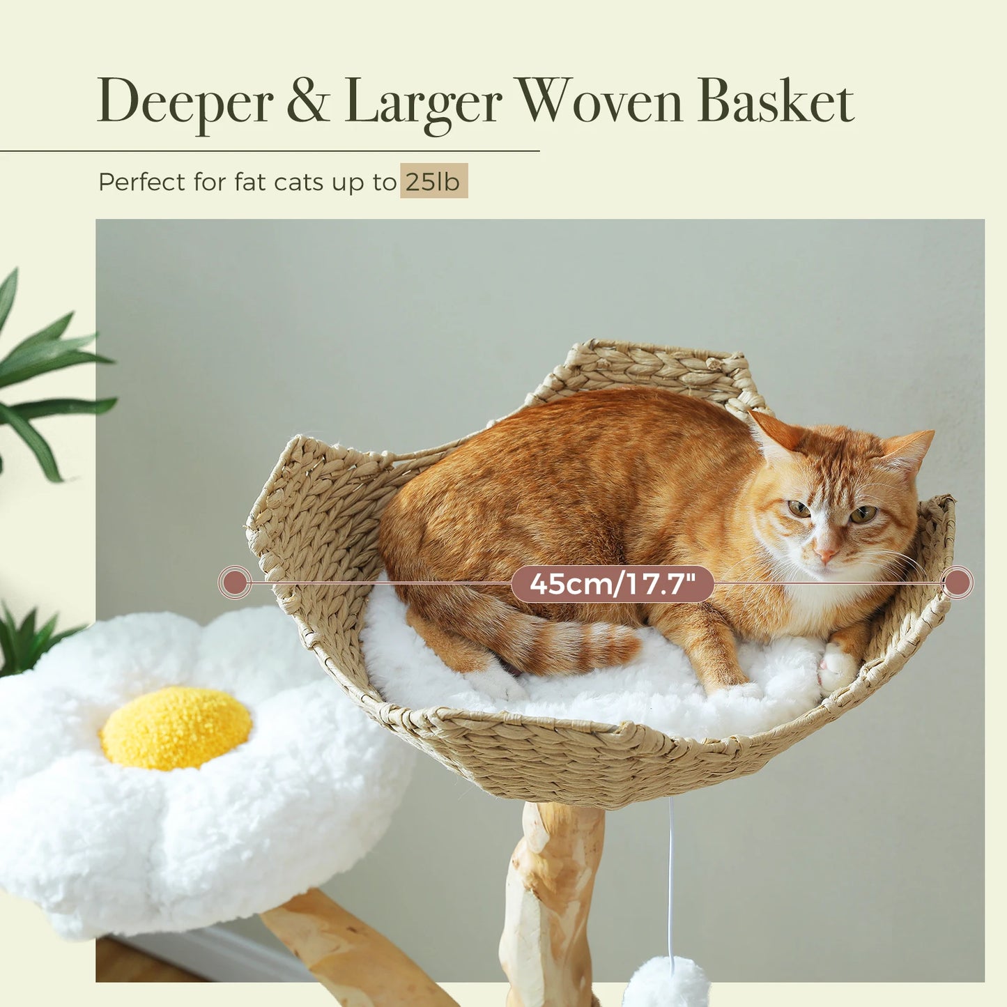 PAWZ Road Large Cat Tree Tower with Sisal Scratching Post